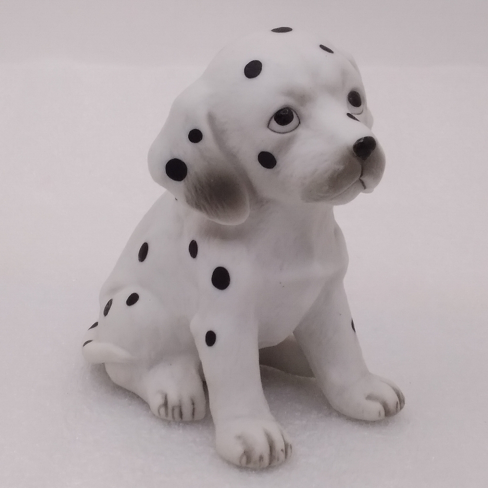 Homco Dalmatian Puppy Dog Figurine #1467 White with Black Spots ~3" tall - Picture 10 of 10